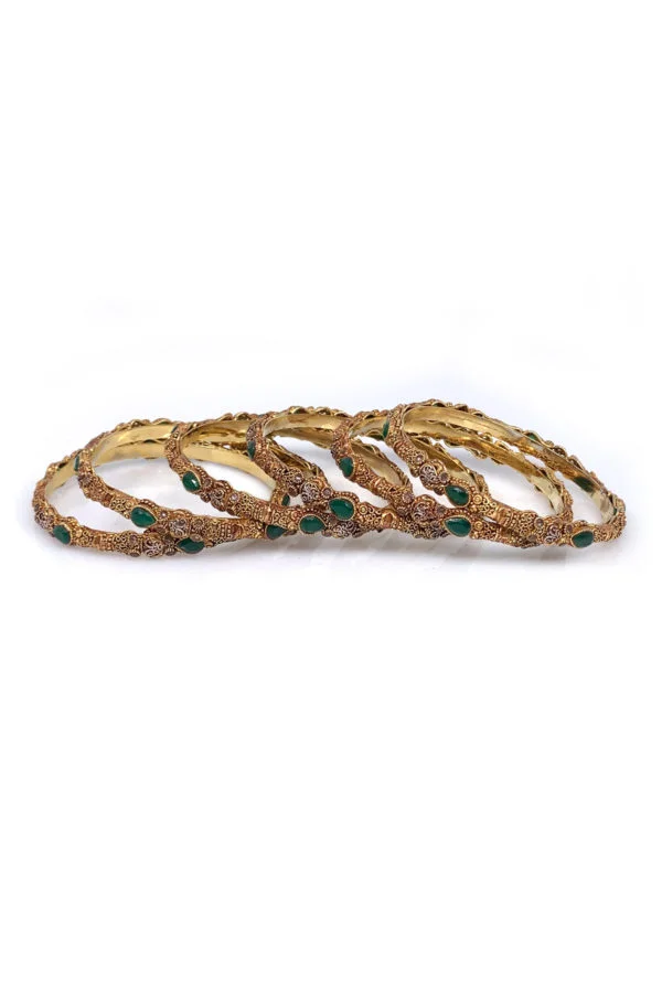 Mastani Bangle 6 Piece Set - Swavo Collection